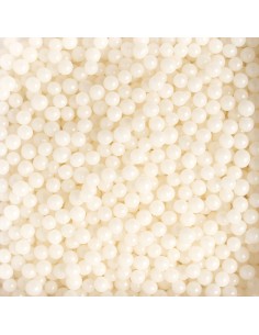 Decora Suikerparels Parelmoer Wit 5mm -100gr-