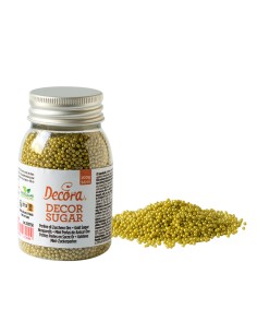 Decora Suikerparels Goud 2mm -100gr- 2