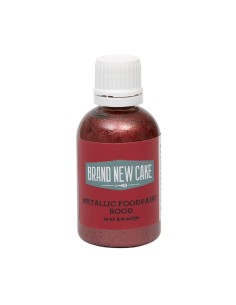 BrandNew Cake Eetbare Metallic Verf Rood -60ml-