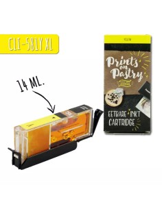 Cartridge met Eetbare Inkt Pixma TS705 -Geel-