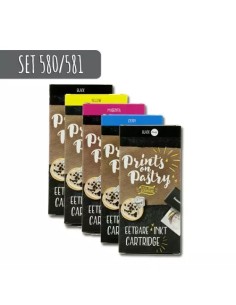 Cartridge met Eetbare Inkt Pixma TS705 -Complete Set-