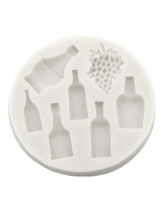 CakeDeco Siliconen Mal Flesjes Klein