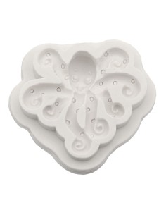 CakeDeco Siliconen Mal Inktvis //