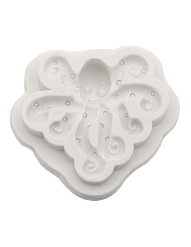 CakeDeco Siliconen Mal Inktvis //