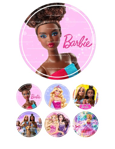 Eetbare Print Barbie 2 - 15cm