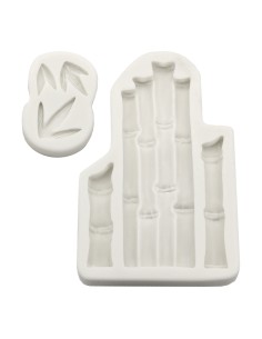 CakeDeco Siliconen Mal Bamboe Assorti