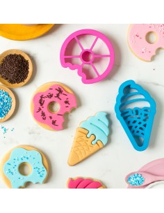 Decora Uitsteker Set Donut & IJsje -2st- 2
