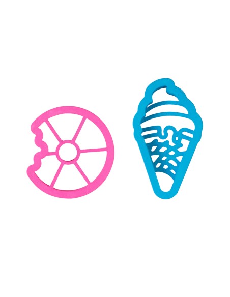 Decora Uitsteker Set Donut & IJsje -2st-