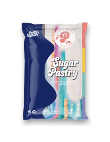 SugarPastry Vanille Rolfondant Donker Blauw -250gr-