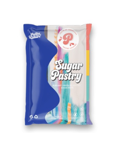 SugarPastry Vanille Rolfondant Super Blauw -250gr-