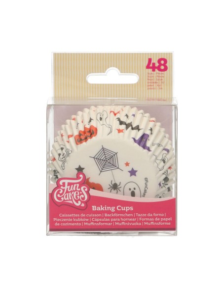 FunCakes Baking Cups Halloween -48st-