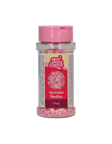 FunCakes Sprinkle Medley Roze -70gr-