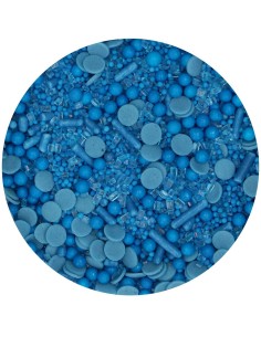 FunCakes Sprinkle Medley Blauw -70gr-