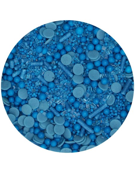 FunCakes Sprinkle Medley Blauw -70gr-