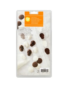 Wilton Chocolade Mal Mini Schedel