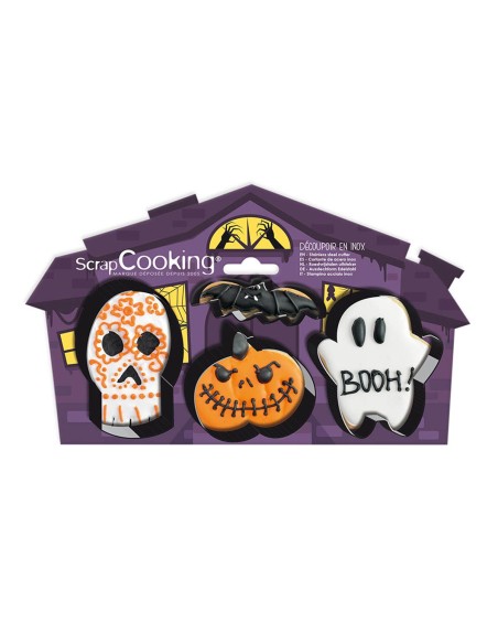 Scrapcooking Uitsteker Set Halloween -4st-