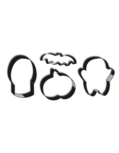 Scrapcooking Uitsteker Set Halloween -4st- 2