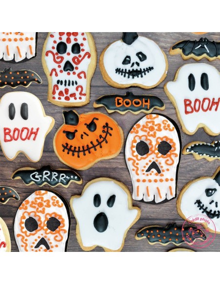 Scrapcooking Uitsteker Set Halloween -4st-