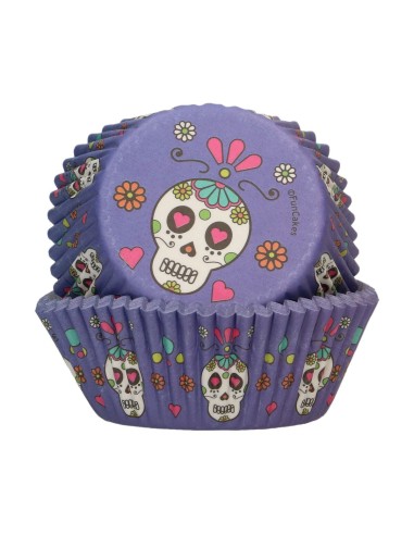 FunCakes Baking Cups Day of Dead -48st-