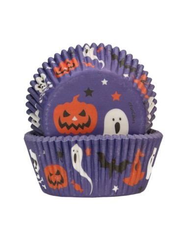 FunCakes Baking Cups Spooky Halloween -48st-