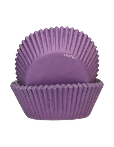 FunCakes Baking Cups Royal Paars -48st-