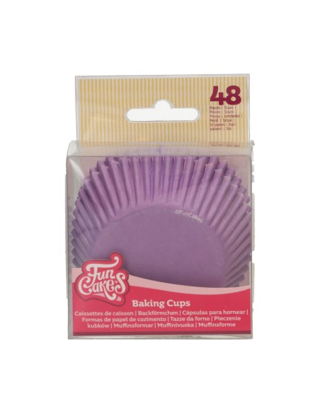 FunCakes Baking Cups Royal Paars -48st-
