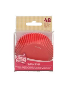 FunCakes Baking Cups Roze / Rood -48st- 2
