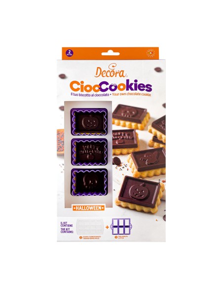 Decora Uitsteker Set Chocolade Halloweenkoekjes -2st-
