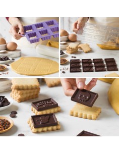 Decora Uitsteker Set Chocolade Halloweenkoekjes -2st- 2