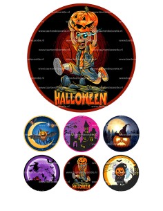 Eetbare Print Halloween 4 - 15cm