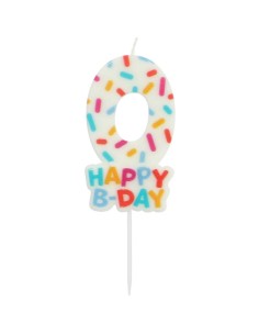 Cozy Sprinkles Kaars Nummer 0