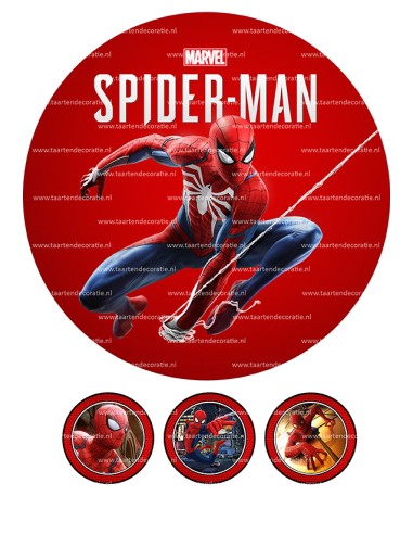 Eetbare Print Spiderman 2 - 20cm