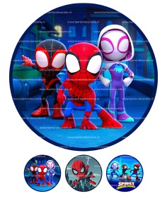 Eetbare Print Spidey 1 - 20cm