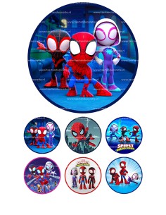 Eetbare Print Spidey 1 - 15cm