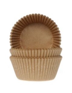 House of Marie Baking Cups Kraft -48st-