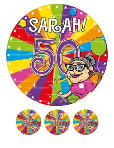 Eetbare Print Sarah - 20cm