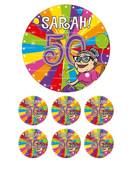 Eetbare Print Sarah - 15cm
