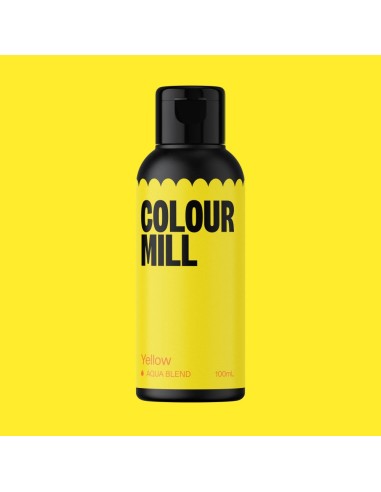 Colour Mill Eetbare Kleurstof Gel Yellow -100ml- //