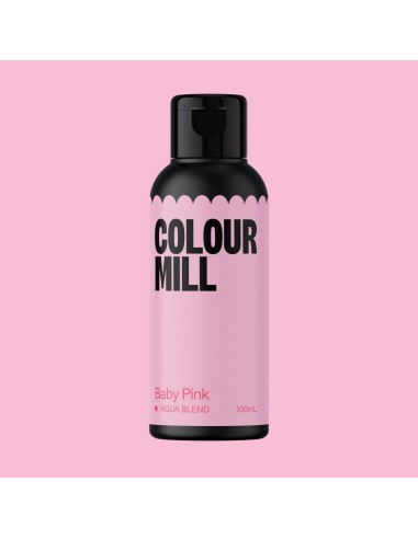 Colour Mill Eetbare Kleurstof Gel Baby Pink -100ml- //
