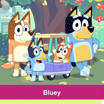 3D Bluey